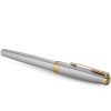 Ручка пір'яна Parker P РП Sonnet F32G Тартан срібло+позолота (F32G) зображення 4