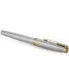 Ручка пір'яна Parker P РП Sonnet F32G Тартан срібло+позолота (F32G) зображення 4