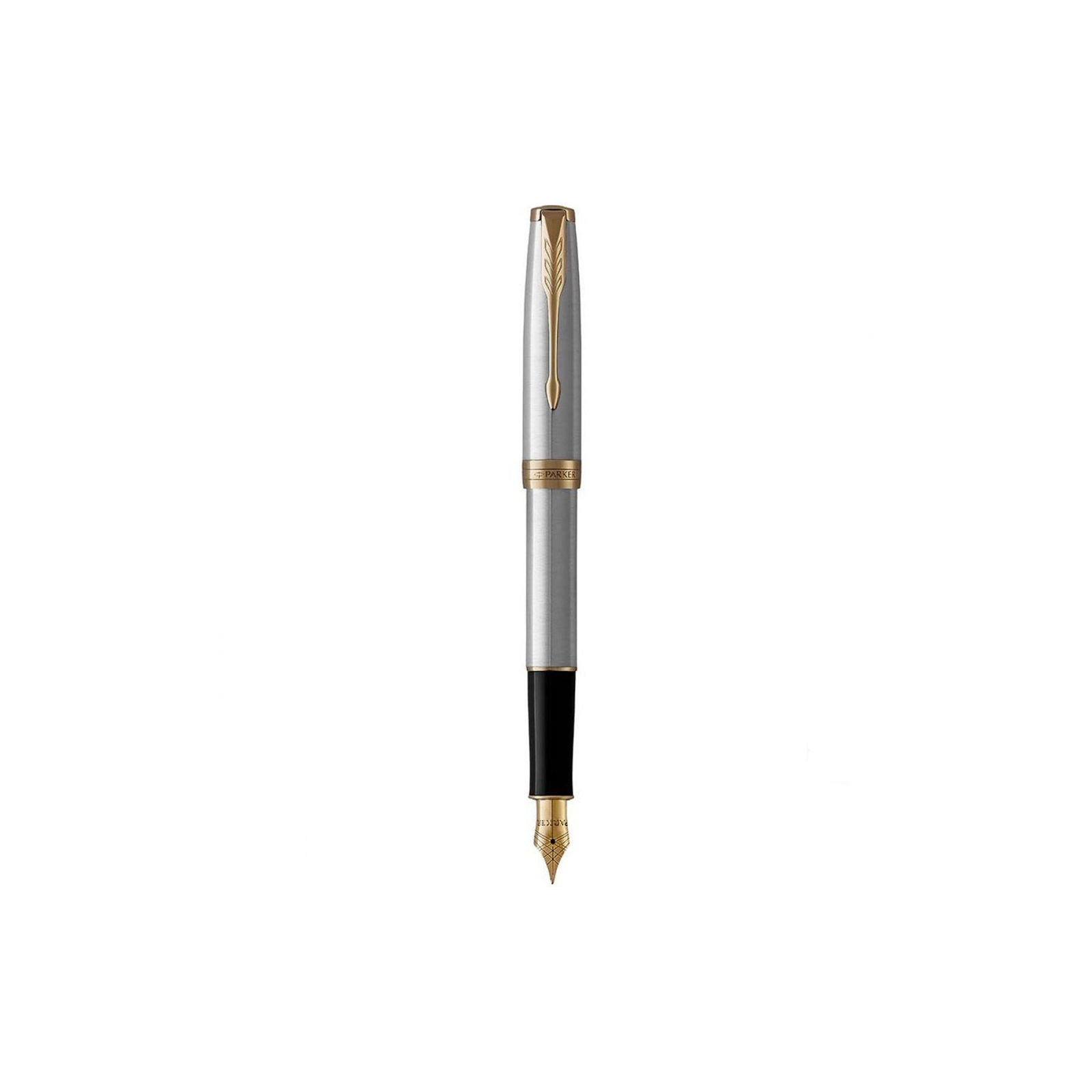 Ручка пір'яна Parker P РП Sonnet F32G Тартан срібло+позолота (F32G)