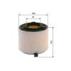 Повітряний фільтр для автомобіля Bosch F026400677 зображення 5