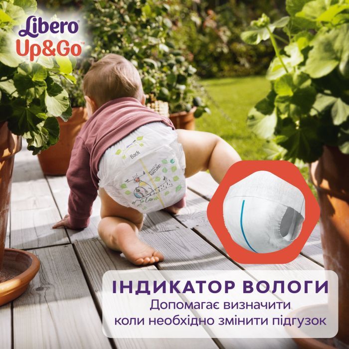 Подгузники Libero Up&Go Размер 3 (5-9 кг) 46 шт (7322541742076) изображение 7