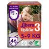 Подгузники Libero Up&Go Размер 3 (5-9 кг) 46 шт (7322541742076)