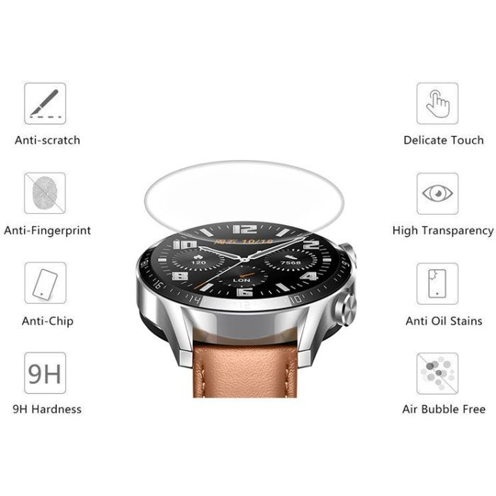 Скло захисне Drobak glass-film Ceramics Honor MagicWatch 2 42mm (313145) зображення 2