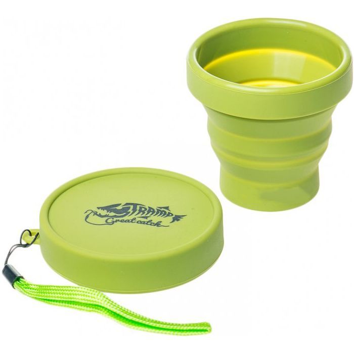 Чашка туристична Tramp Silicone 180ml Olive (UTRC-083-olive) зображення 2