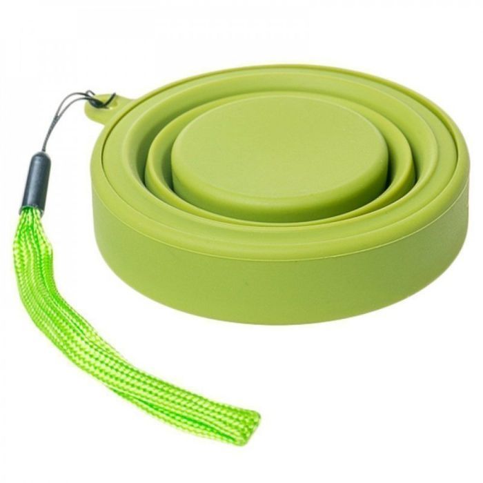 Чашка туристична Tramp Silicone 180ml Olive (UTRC-083-olive) зображення 3
