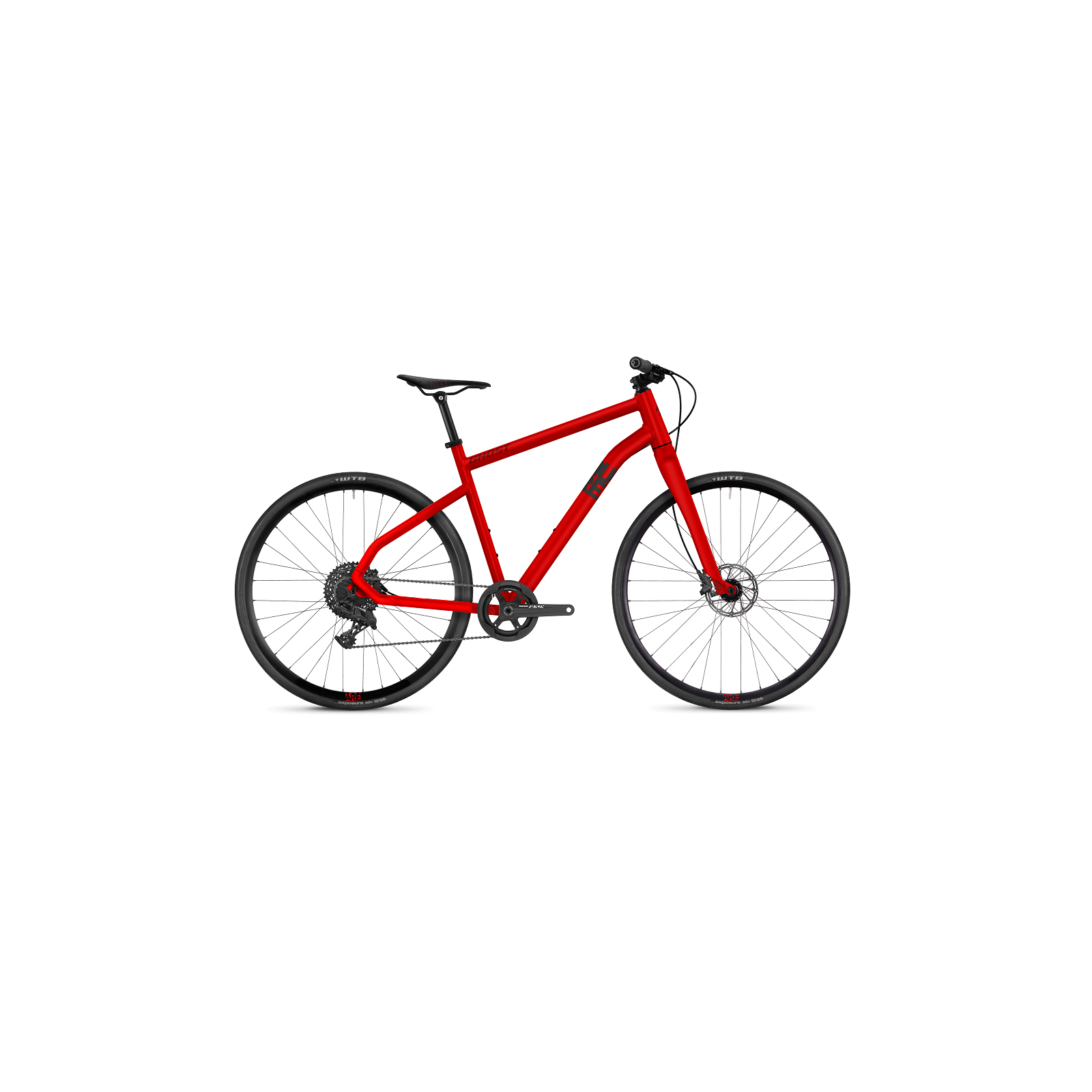 Велосипед Ghost Square Speedline 8.8 28" рама-M Al Red/Black (18SP1002)