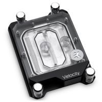 Водоблок Ekwb EK-Quantum Velocity sTR4 D-RGB - Nickel + Plexi (3831109810286)