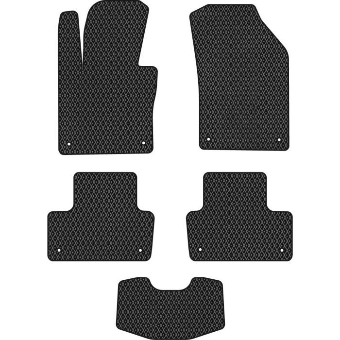 Коврик в салон EVAtech Volvo XC60 2017+ 2 покоління SUV EU (VV3586CV5VL8RBB)