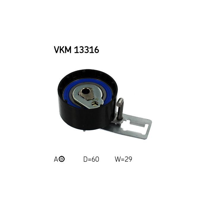 Ролик натяжителя ремня SKF VKM 13316