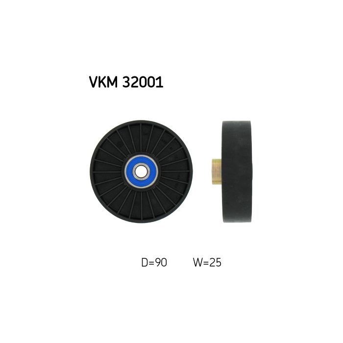 Ролик натяжителя ремня SKF VKM 32001
