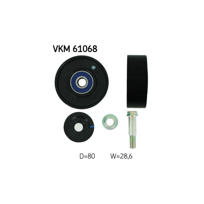 Ролик натяжителя ремня SKF VKM 61068