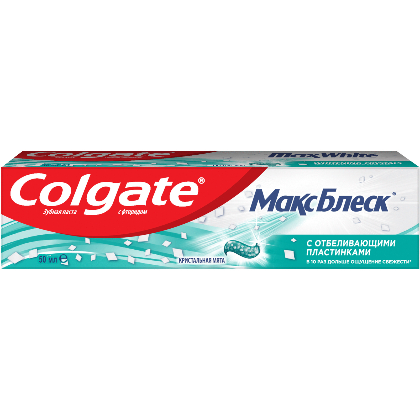 Зубная паста Colgate Макс Блеск Кристальная мята 100 мл (6920354805851)