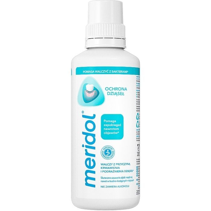Ополаскиватель для полости рта Meridol Gum Protection от кровоточивости десен 400 мл (7610108052714/8718951560437)