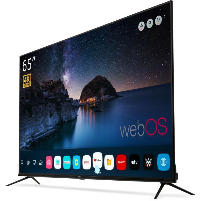 Телевизор Vinga S65UHD25BWEB изображение 3