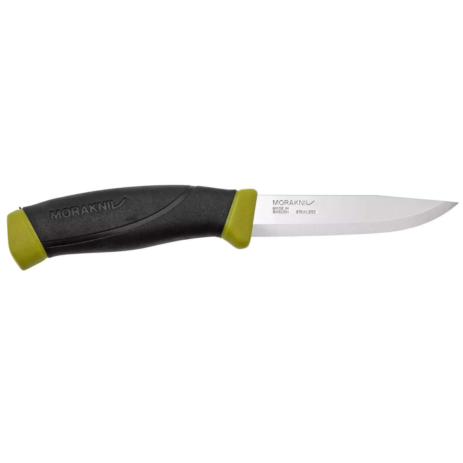 Ніж Morakniv Companion S Olive Green (14075), туристичний ніж з нержавіючої сталі, 104 мм, зі чохлом