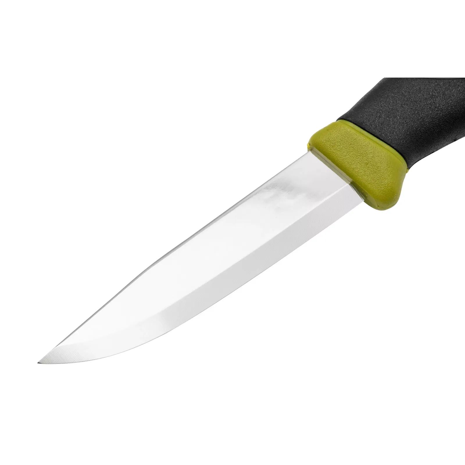 Ніж Morakniv Companion S Olive Green (14075), туристичний ніж з нержавіючої сталі, 104 мм, зі чохлом