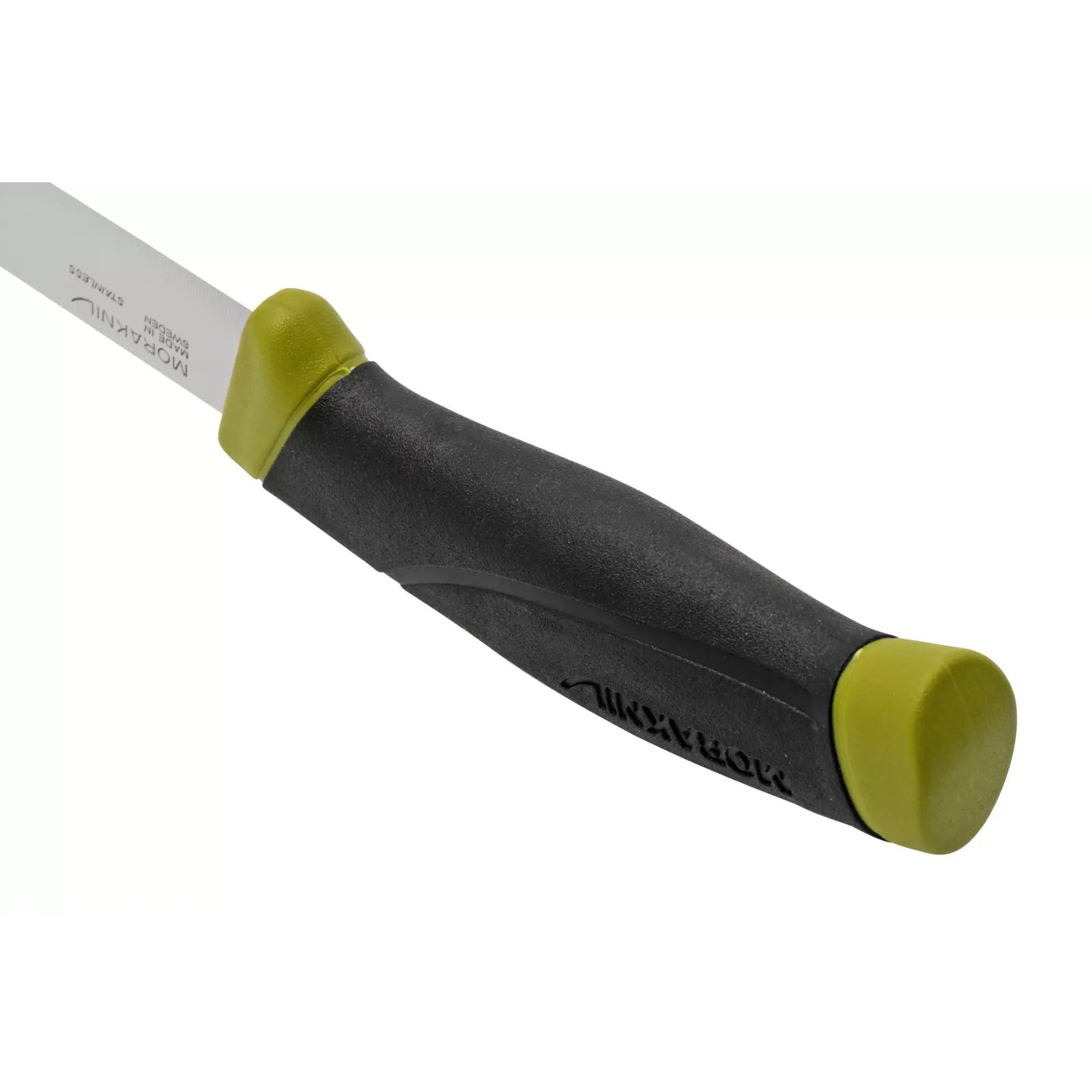 Ніж Morakniv Companion S Olive Green (14075), туристичний ніж з нержавіючої сталі, 104 мм, зі чохлом