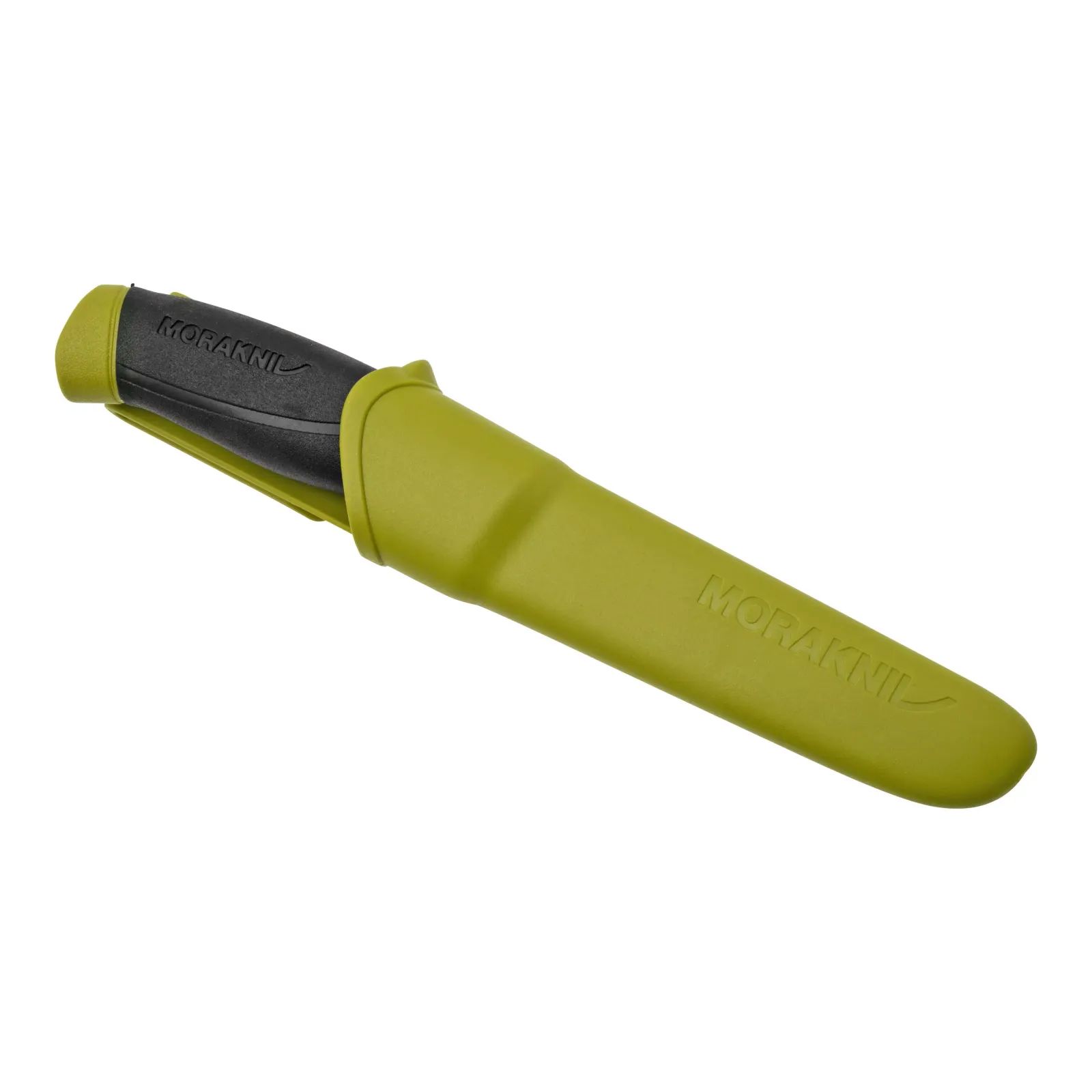Ніж Morakniv Companion S Olive Green (14075), туристичний ніж з нержавіючої сталі, 104 мм, зі чохлом