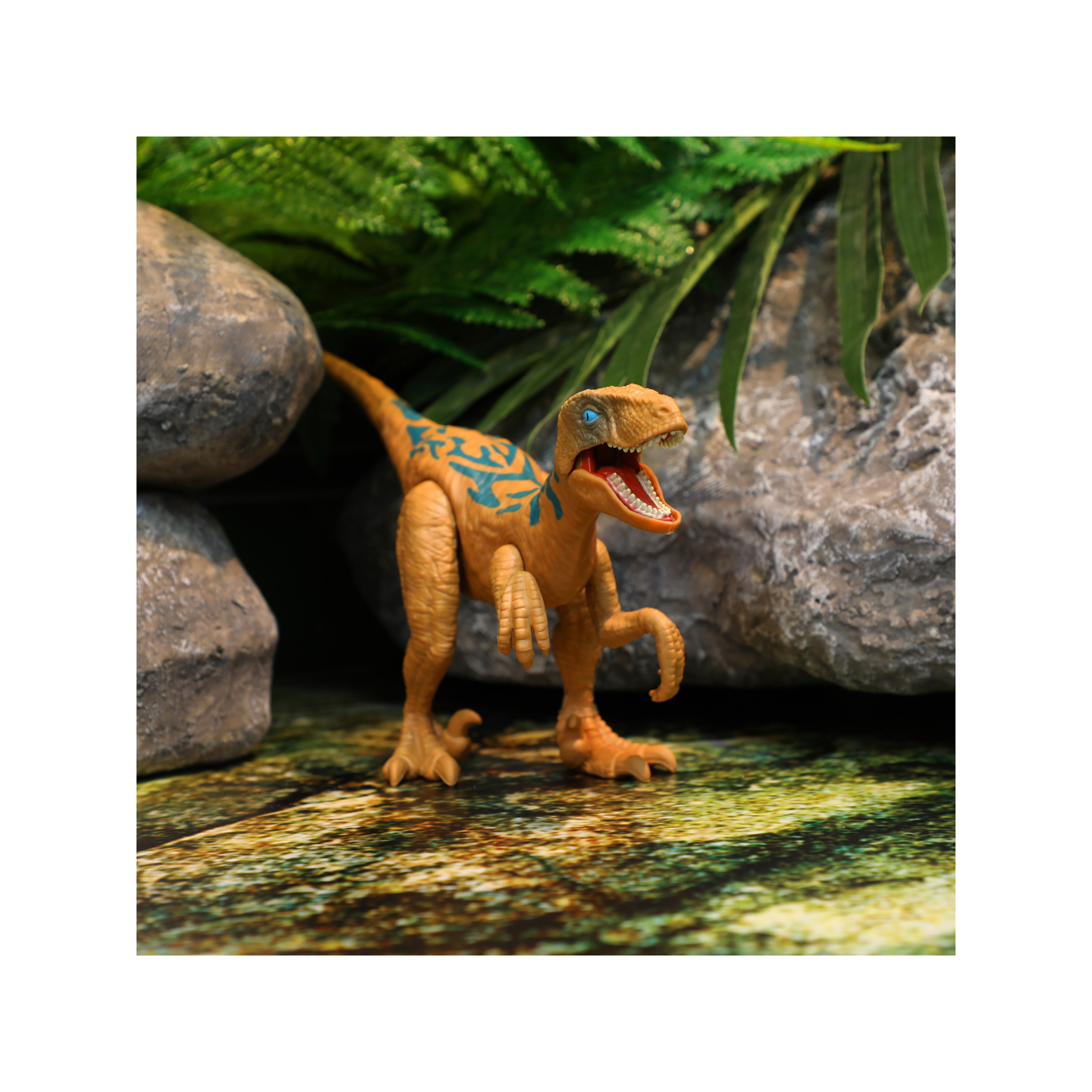 Інтерактивна іграшка Dinos Unleashed серії Realistic S2 – Велоцираптор (31123R2) зображення 4