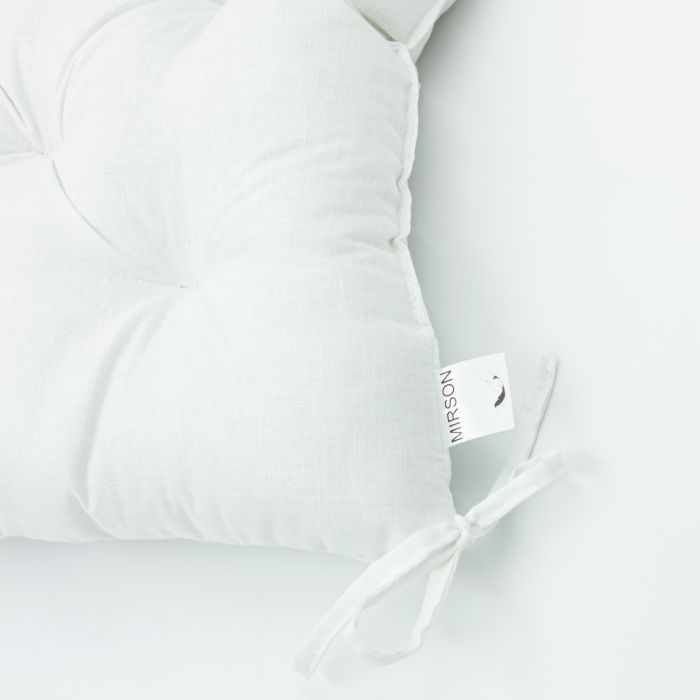 Подушка на стул MirSon Ranforce Elite 11-2107 White 40х40 см (2200006185116) изображение 2