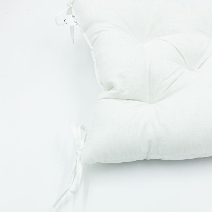 Подушка на стул MirSon Ranforce Elite 11-2107 White 40х40 см (2200006185116) изображение 3