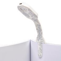 Закладки для книг Flexilight ліхтарик Rechargeable - Білі квіти (FLRWF) зображення 5