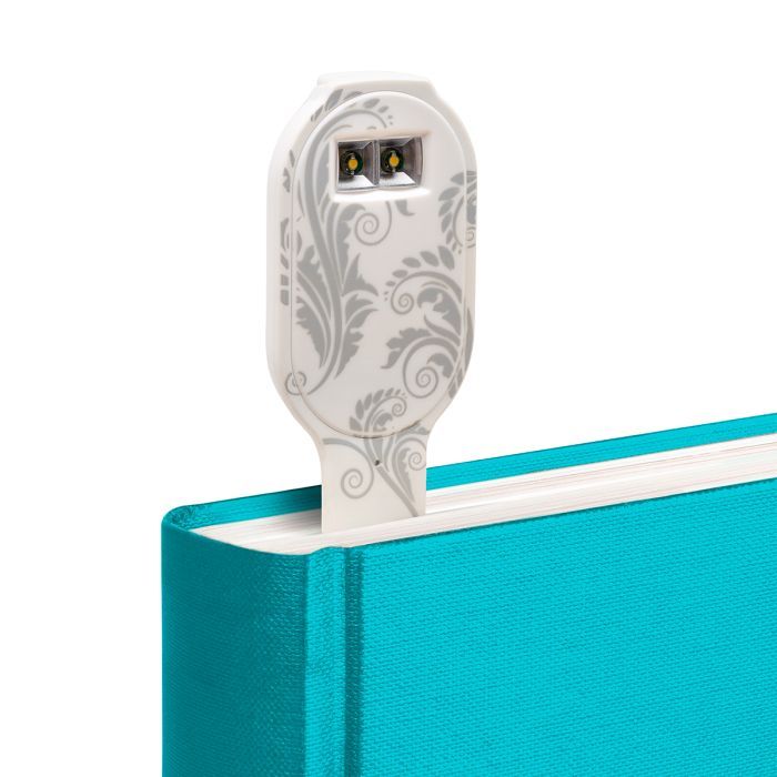 Закладки для книг Flexilight ліхтарик Rechargeable - Білі квіти (FLRWF) зображення 6