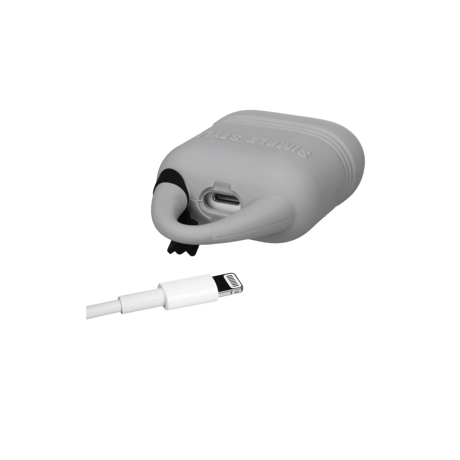 Чехол для наушников Kindon i-Smile для Apple AirPods IPH1430 Gray (702348) изображение 3