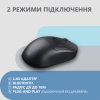 Мишка 2E MF218 Silent Wireless/Bluetooth Black (2E-MF218WBK) зображення 5