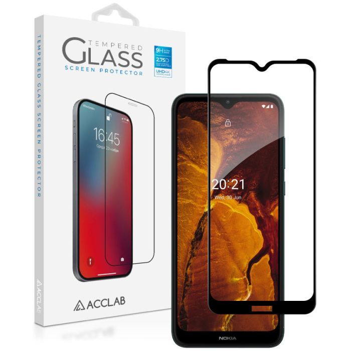 Скло захисне ACCLAB Full Glue Nokia C30 4G (1283126528798) зображення 2