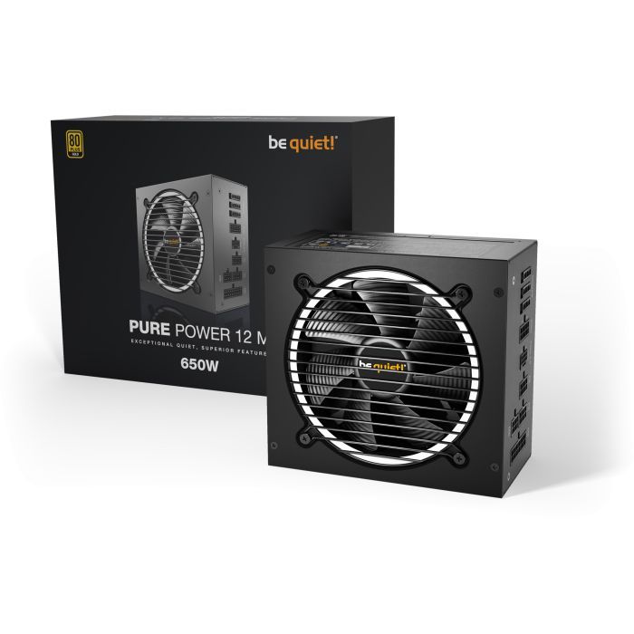 Блок питания Be quiet! 650W PURE POWER 12 M (BN342) изображение 7