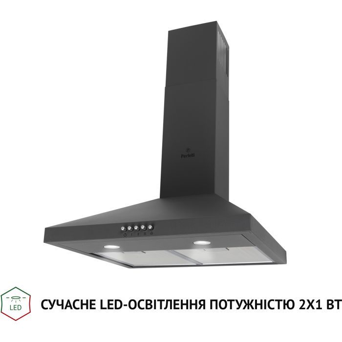 Вытяжка кухонная Perfelli K 5202 SG 700 LED изображение 3