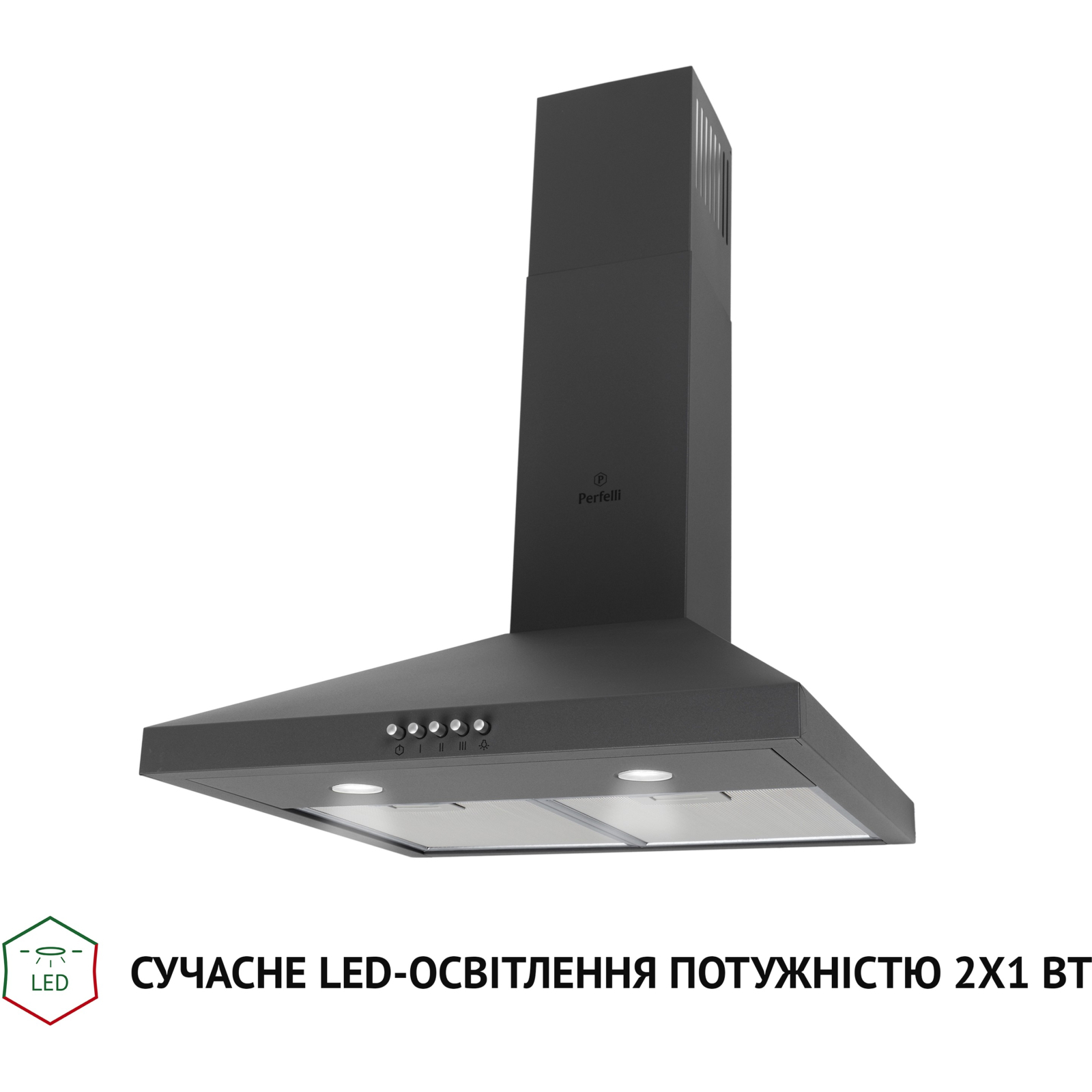Вытяжка кухонная Perfelli K 5202 I 700 LED изображение 3
