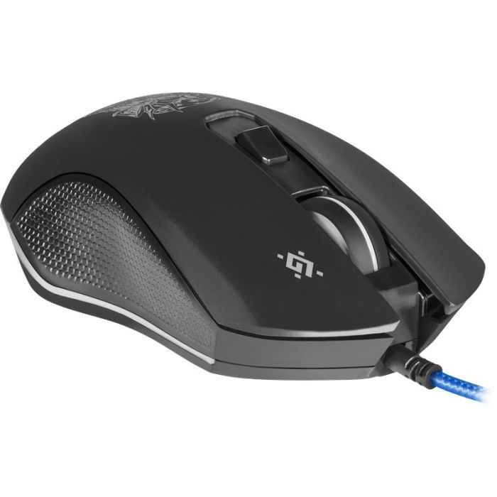 Мишка Defender Sleipnir GM-927 USB Black+ Килимок (52927) зображення 3