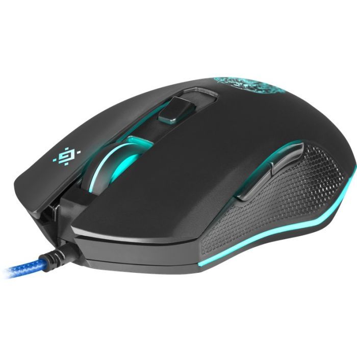 Мишка Defender Sleipnir GM-927 USB Black+ Килимок (52927) зображення 4