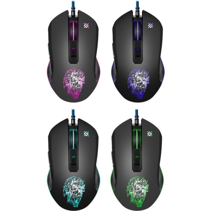 Мишка Defender Sleipnir GM-927 USB Black+ Килимок (52927) зображення 5