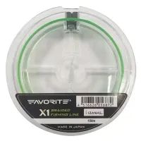 Шнур Favorite X1 PE 4x 150m 0.5/0.117mm 9lb/4.1kg Orange (1693.11.17) изображение 2