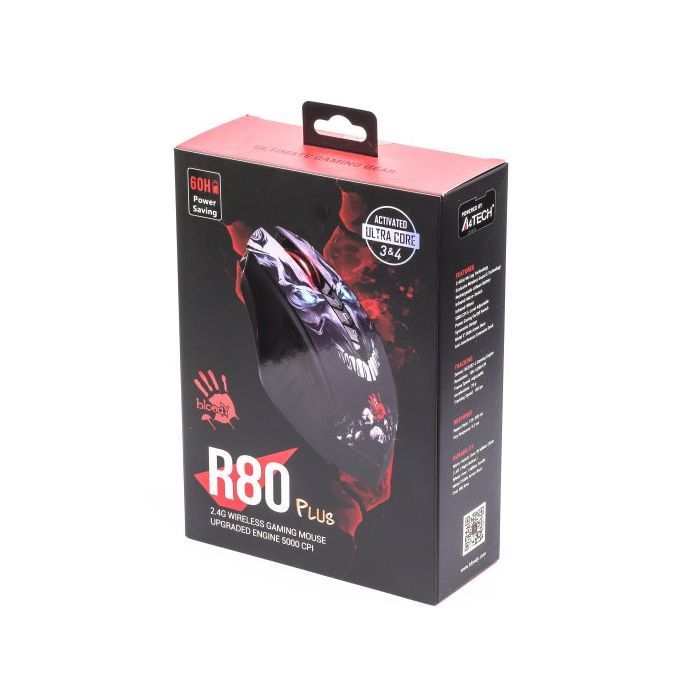 Мышка A4Tech Bloody R80 Plus Wireless Skull (Bloody R80 Plus Skull) изображение 6