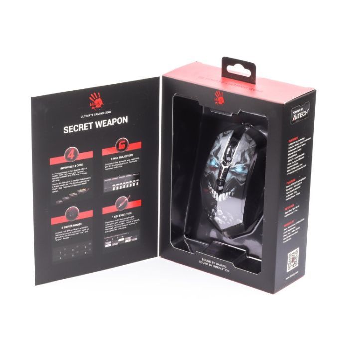 Мышка A4Tech Bloody R80 Plus Wireless Skull (Bloody R80 Plus Skull) изображение 7