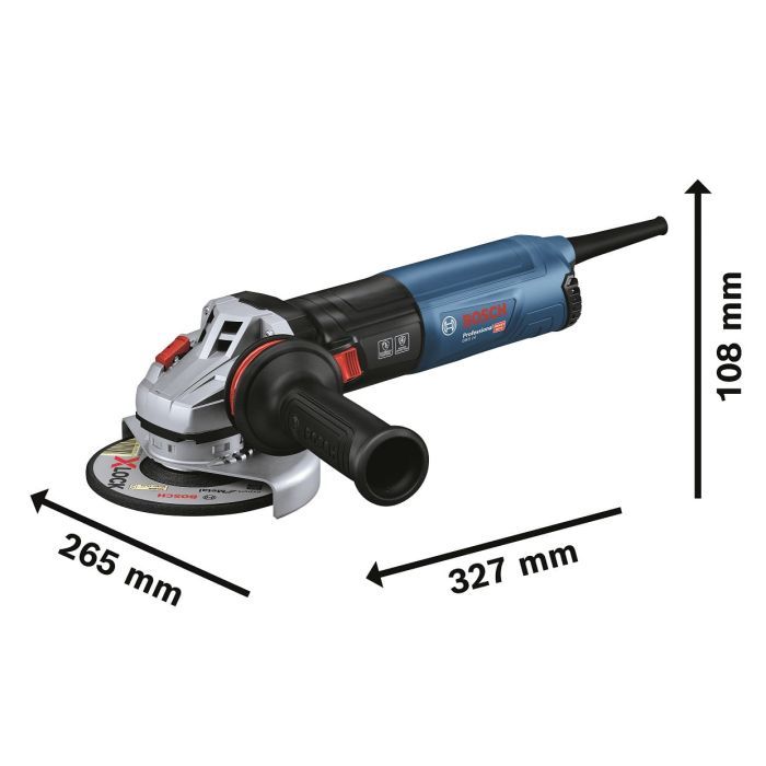 Шліфувальна машина Bosch GWS 14-125 S (0.601.7D0.100) зображення 5
