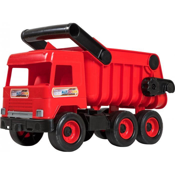 Спецтехника Tigres Авто "Middle truck" самосвал (красный) в коробке (39486)