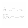 Ложка поварская Tramontina Ability Slit Nylon Graphitic (25161/160) изображение 6