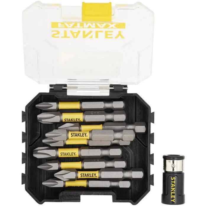 Набор бит Stanley FatMax, Phillips, Ph1, Ph2, Ph3, L 50 мм, 10 шт, кейс (STA88564) изображение 2