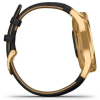 Смарт-часы Garmin vivomove Luxe, Pure Gold-Black, Leather, (010-02241-22) изображение 5