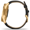 Смарт-часы Garmin vivomove Luxe, Pure Gold-Black, Leather, (010-02241-22) изображение 8