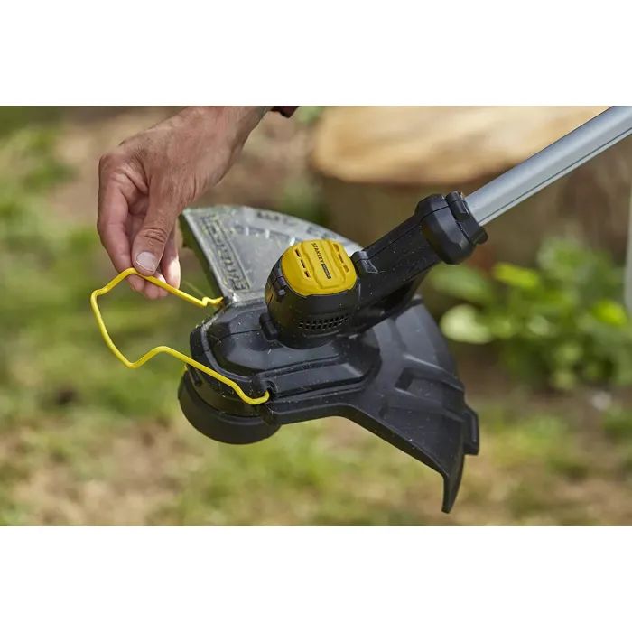 Тример садовий Stanley FatMax, 18V (20 В), 4Ah, 7200 об,. 33 см (SFMCST933M1) зображення 2