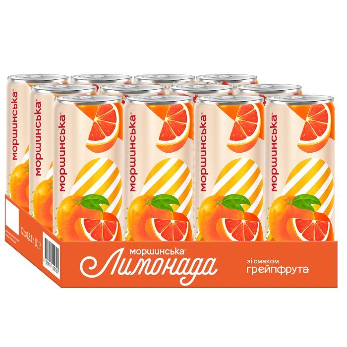 Напиток Моршинська сокосодержащий Лимонада со вкусом Грейпфрута 1.5 л (4820017002820) изображение 6