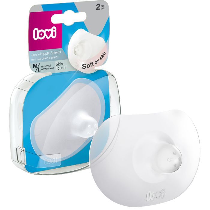 Защитная накладка на сосок Lovi Skin Touch 2 шт. M/L (5/606gb) изображение 2