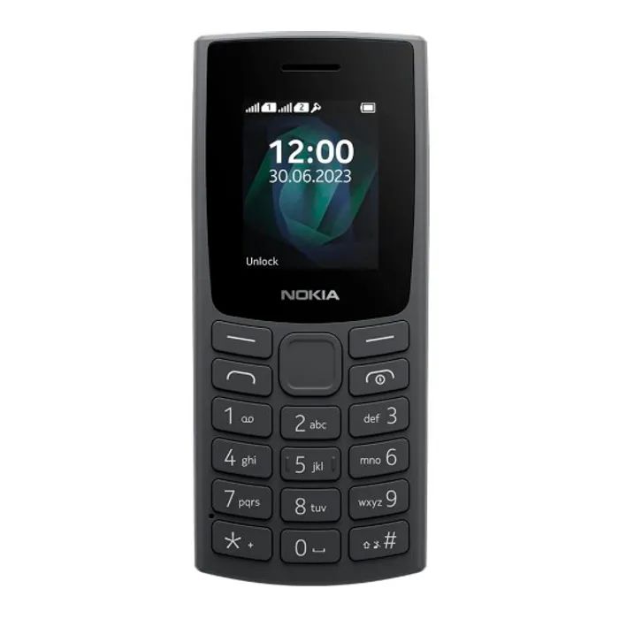Мобільний телефон Nokia 105 SS 2023 (no charger) Charcoal зображення 2