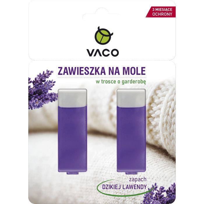 Гель от моли Vaco Лаванда 2 подвески (5901821958479/5901821953610)